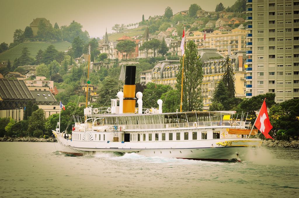 Montreux Apartment On The Lake Exteriör bild